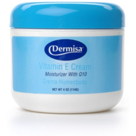 Dermisa Vitamin E Cream w/Q10 4 oz (Pack of 2)