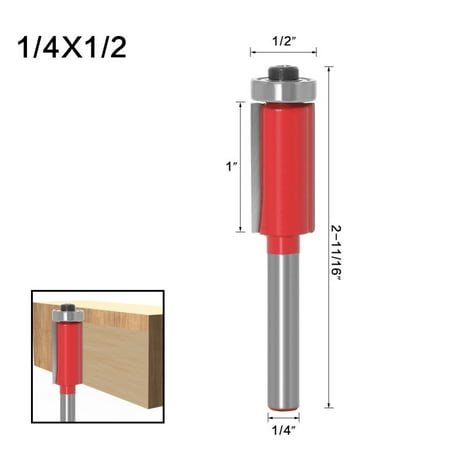 

Woodworking Supplies Prevent Overfeeding Drill Holes In Hard Metal 1/4*1/2