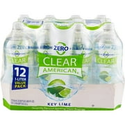 Clear American Key Lime Sparkling Water, 8 Fl. Oz., 12 Count