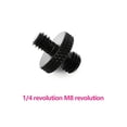 thumbnail image 4 of Dual Nuts Tripod Mount Screw 1/4 To M4 M5 M6 M8 M10 Projector Bracket Adapter, 4 of 4