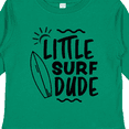 thumbnail image 4 of Inktastic Little Surf Dude with Surfboard Boys Long Sleeve Toddler T-Shirt, 4 of 5
