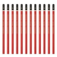 thumbnail image 1 of Uxcell 12Pcs Lápices de Carbón, Lápices Redondos de Dibujo Duro para Dibujo, Escritura, Arte y Esbozo para Principiantes, Rojo/Negro, 1 of 7