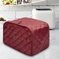 thumbnail image 4 of SAYFUT 2 Slices Toasters Cover, Toaster Cover Bread Toaster Protector Fits Most Standard 2 Slices Toasters, Dustproof  Machine Washable,2PCS, 4 of 6