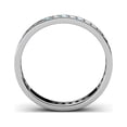 thumbnail image 4 of Blue Topaz and Diamond Channel Prong Eternity Band 0.83ct tw to 0.96ct tw in 18K White Gold.size 6.0, 4 of 8