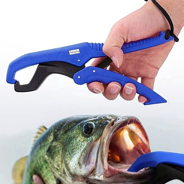 bellylady Fish Lip Gripper Fishing Grabber Fish Control Catcher Lifter  Pliers With Lanyard Fishing Lip Grip Tools