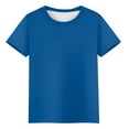 thumbnail image 4 of Cotton Short Sleeve Workout Tops for Women Loose Basic T-Shirts Athletic Gym Casual Shirts, 4 of 5