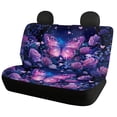 thumbnail image 2 of Pzuqiu Galaxy Butterfly with Florals Car Seat Covers Full Set Front and Rear Seat Cover Set Interior Decor Breathable Car Seat Covers Set Fit for Trucks Cars, 2 of 10