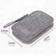 thumbnail image 3 of Muyoka Organizador de viaje Willkey, estuche de accesorios electrónicos resistente al agua con asa, regalo de viaje tecnológico portátil para hombres, bolsa de almacenamiento de cable de doble capa pa Muyoka Hogar, 3 of 7