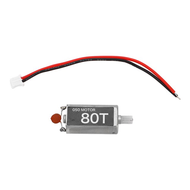 Motor teledirigido 80T, repuesto de Motor cepillado de bajo ruido para coche trepador de control remoto AXIAL SCX24 1/24 RGT