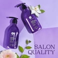 thumbnail image 3 of Luseta Purple Shampoo and OKA4&nbsp;Conditioner Set for Blonde, Gray - Color Treated Hair - Sulfate Free Paraben Free - Infused with Cocos Nucifera Oil for Curly and Damaged Hair - 2x16.9oz, 3 of 3