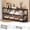BKS, variant on Yyuenw Shoe Rack, Shoe Rack Shoe Rack Storage Organizer With 2 Tiers Metal Shelves For Bedroom Closets Entry Dorm Room