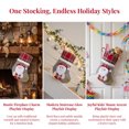 thumbnail image 6 of Unique Bargains Cartoon Christmas Stockings Assorted Garland Accents Gray Old Man 8", 6 of 6