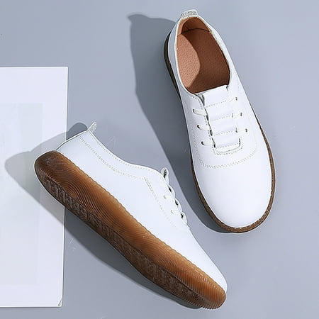 

adviicd Summer Shoes For Women Leather Flip Flops For Women Casual Women s Non Slip Flowers Mesh Solid Color Slip On Thick Sole Breathable Work Single Shoes Slippers White 8.5