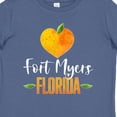 thumbnail image 4 of Inktastic Fort Myers Florida Orange in Heart Boys or Girls Baby T-Shirt, 4 of 5