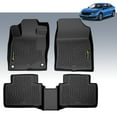 thumbnail image 2 of PIT66 Floor Mats Fit for 2016-2021 Honda Civic Sedan & Hatchback Coupe All Weather, 2 of 10