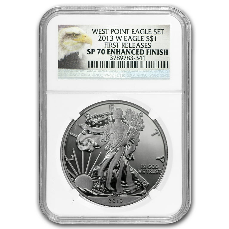 2013年　イーグル銀貨　リバースプルーフ　NGC PCGS 純銀　PF　RF 2013年 イーグル銀貨 リバースプルーフ NGC PCGS 純銀 PF RF