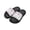 Axolotl with Floral Pattern, variant on POLERO EVA Material Kids Slide Sandals for Beach Comfortable Soft Softball