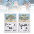 thumbnail image 1 of Notebook Forrado de Estudiante, Cuaderno de Árbol Genealógico 2 PCS Paper Fade Fade Resistente Para El Hogar, 1 of 7