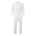 thumbnail image 4 of Men Summer Outfits And Track Suit Men Small Suit Big And Tall Men Suits Vest Trousers Portly Suits for Suite for Man Jacket Tan Mens Roaring 20s Prom Male Imitation Linen White 2XL, 4 of 5