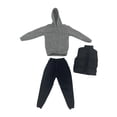 thumbnail image 3 of kusrkot 3Pcs 1:6 Scale Male Clothes Casual Clothing Set Full Suit Handmade for 12'' inch, 3 of 9