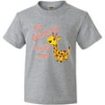 thumbnail image 3 of Inktastic My Glamma Loves Me- Cute Giraffe Youth T-Shirt, 3 of 5