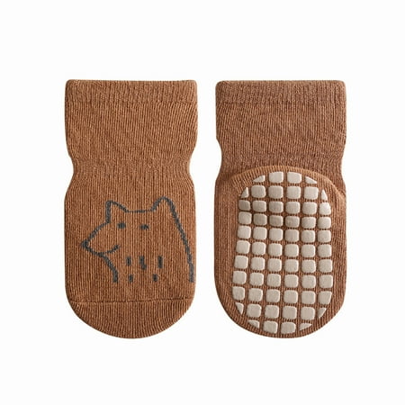 

ketyyh-chn99 Socks Socks for Big Feet Women Children Floor Socks Spring And Summer New Fashionable Simple And Cute Printed Non Slip Walking