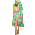 thumbnail image 1 of Falda Corte de Sirena con Volantes Elegante o Casual Color Verde Malabis Cintura Alta Unitalla, 1 of 5