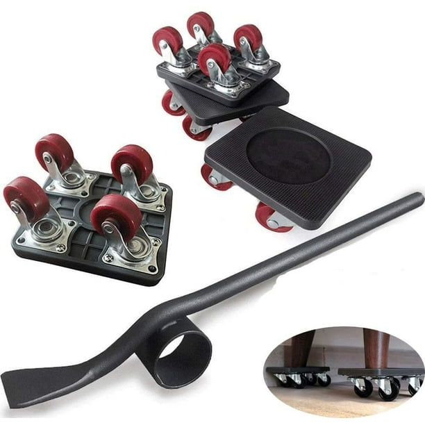 5 Piece Furniture Lift Mover Tool Set Slider Heavy Duty Furniture Move