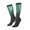 3 Black, variant on Picia Women Crew Soft Moisture-wicking Socks Baroque Floral Still Life Pattern Design Cotton Socks, One Size fit All