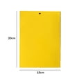 thumbnail image 3 of 50 Uds. Tablero adhesivo de insectos voladores trampa adhesiva de doble cara 20*15cm amarillo Ndcxsfigh Libre de BPA, 3 of 3