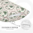 thumbnail image 3 of Lsque palm trees Pattern Pillow Case – Soft & Cozy Throw Pillow Cover, Hypoallergenic Cushion Case for Sleeping Women with Envelope Closure-16"x24", 3 of 6
