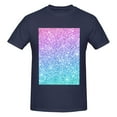 thumbnail image 4 of Bingfone Multicolor Glitter Men'S Loose Fit Short-Sleeve Pocket T-Shirt, 4 of 7