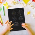 thumbnail image 4 of Phenofice 10Pcs Black Scrapbook Paper for Diy Sandpaper and Artistic Projects, 4 of 8