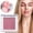 D, variant on Powder Blush Makeup - Highly Pigmented Blusher Compact, Satin Finish Buildable Color, Natural Glow Cheek Makeup, Travel Size Case, Daily Wear Beauty, Christmas Easter Gift, Women 1 Pack