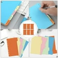 thumbnail image 4 of HOOWIFFY Paper Binder Dividers Assorted Color 30Pcs 6.8x4.1In, 4 of 6