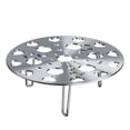 thumbnail image 1 of Stainless Steel Steamer Rack Steam Tray Steaming Rack Basket Removable Legs, 1 of 9