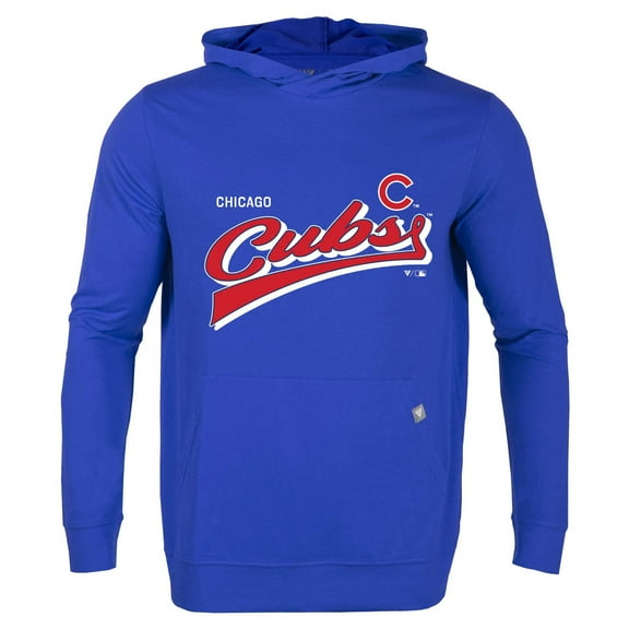 Men's Levelwear Royal Chicago Cubs Relay 2.0 Retro Pullover Hoodie