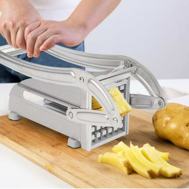 Brrnoo Stainless Steel Vegetable Potato Cutter Chips Cutting