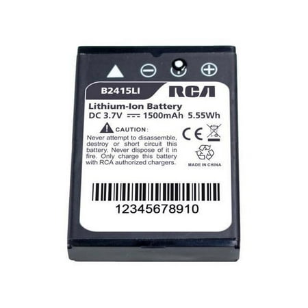 RCA B2415LI Battery Genuine RCA Handheld Radio Battery | Lithium-Ion | 1500mAh / 5.55Wh | 3.7V