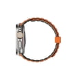 thumbnail image 4 of UAG Apple Watch Band 49/46/45/44mm iWatch Series Ultra 1-3/4-11/SE 1-3, Silicone Double Side Reversible Magnetic Band Watch Strap, Pathfinder Olive/Orange, 4 of 9