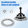 thumbnail image 3 of 4pcs Milk Frother Replacement Parts for Nespresso, Replacement Whisks & Spring Rings Set Milk Frother Whisk Accessories Compatible with Nespresso Aeroccino 3/4/Plus, 3 of 4