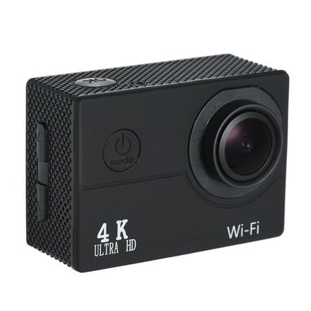 4K 30fps 16MP WiFi Action Sports Camera 1080P 60fps Full HD 4X Digital Zoom Diving 40m 170° Wide Angle Lens 2