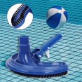 thumbnail image 2 of Vacuum Head Brush Cleaner Pool Suction Head Brush Cleaner Flexible Swimming Pool Cleaning Tool Curved Brush Head, 2 of 5