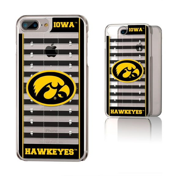 Iowa Hawkeyes iPhone Clear Football Field Design Case