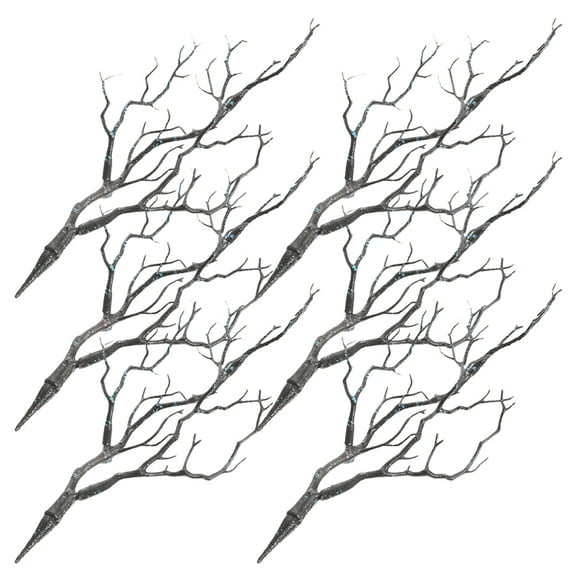 Topbathy 6pcs Realistic Decorative Antler Branches Artificial Twigs for Home and Wedding Elegance