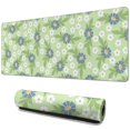 thumbnail image 1 of Superior Function & Style: Vintage Flowers Keyboard Mouse Pad - Big Office Desk Decor for Girls, Perfect for Gaming - Non-Slip Rubber Base for Precision Control, 31.5x11.8 inch, 1 of 7