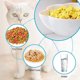thumbnail image 4 of Tazón de comida para gatos de cerámica, lindos tazones de gatito en forma de pata, platos para gatos, tazón de comida para animales pequeños MFZFUKR BST3006122-2, 4 of 5
