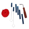 thumbnail image 2 of EeaseCA 8 Pcs Professional Piano Tuning Mute Kit Tuning Hammer Lever Tuner Mute Kit Piano Tuning Tools, 2 of 8