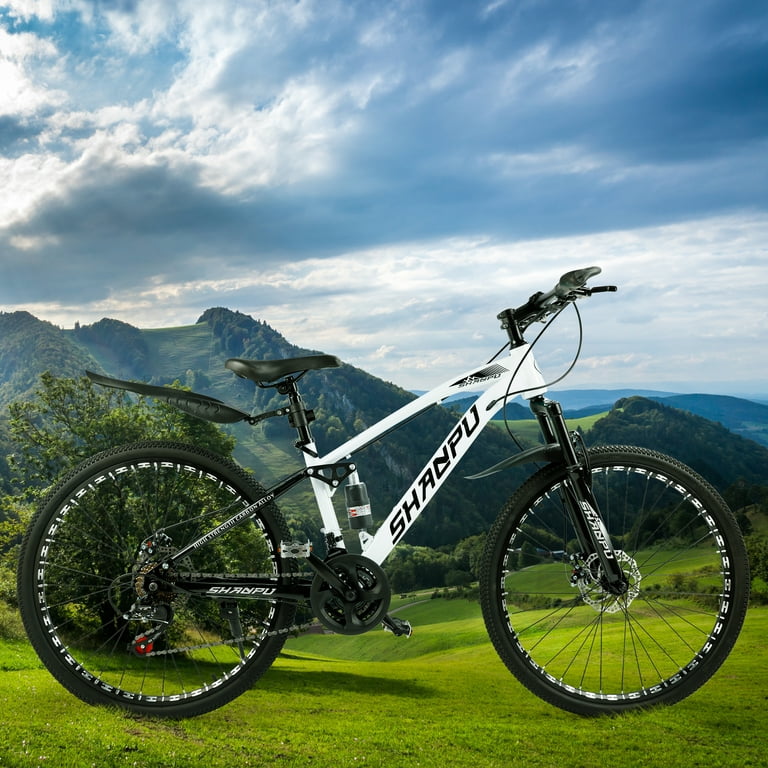 ARTUDATECH 26'' Full Suspension MTN Bike, 21-Speed Shimano ARTUDATECH 26'' Full Suspension MTN Bike, 21-Speed Shimano