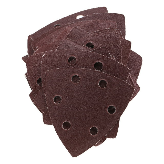 Papel de pulido Jadeshay 50 piezas Lijadora de grano Triangular